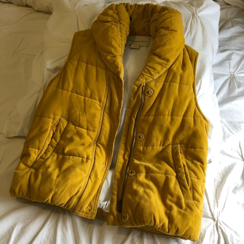 Anthropologie Pilcro quilted Vest Size 0